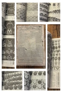 1912 Antique Catalog S. Kind & Sons Philadelphia, Jewelry Fobs Frames Vanity - Bild 1 von 16