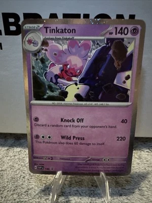 Tinkaton - 140 (Cosmo Holo) 140 Sv: Scarlet & Violet Promo Cards Holo NM - Image 1 of 4