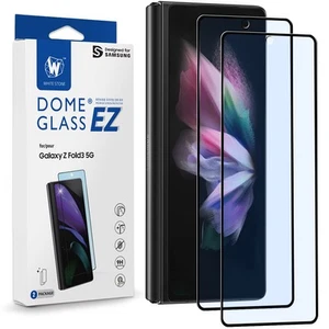 Whitestone 2PACK EZ GLASS Screen Protector for Galaxy Z Fold 3 2021, Full Cov... - Picture 1 of 6