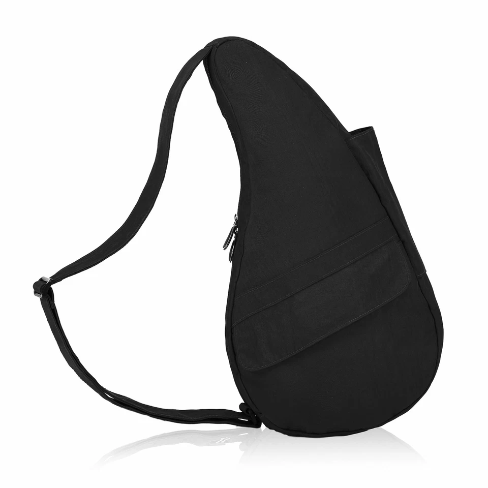 Healthy Back Bag Textured Nylon Small Womens Shoulder Handbag NEW Latest Colours