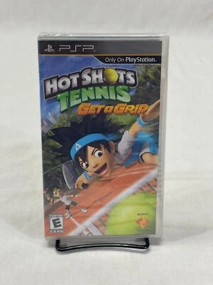 Hot Shots Tennis Get a Grip Sony Playstation PSP Video Game New Sealed - Image 1 of 4
