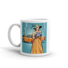 Retro lustige Frau Driver hochwertige 10 Unzen Kaffee Tee Becher #7622