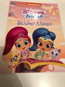 Shimmer And Shine Topps Sticker Album And 30 Stickers Excellent Condition - Picture 1 of 11