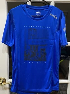 Camiseta de ciclismo Diadora azul real camiseta de poliéster | 28/04/20 para hombre talla L - Imagen 1 de 5