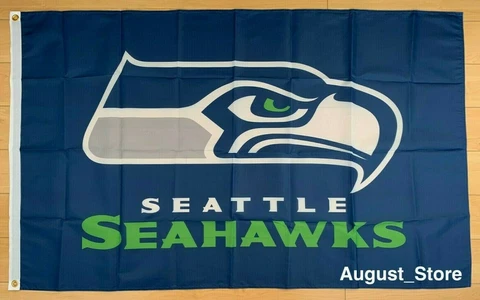 Seattle Seahawks Flag 3x5 ft NFL Banner Cover