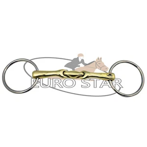 Loose Ring Snaffle Bit Verbindend Angled (EuroStar ® Bits) SAME DAY DISPATCH