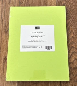 Stampin Up PARAKEET PARTY CARDSTOCK 8.5 X 11  - GREEN Retired, 24 Sheets, - Picture 1 of 1