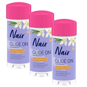 Glide On Hair Removal Cream Arm Leg and Bikini Hair Remover Depilatory Cream ... - Picture 1 of 7