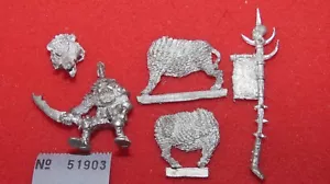 Citadel Orc Boar Boy General Command Razks Gouge-Eye Metal Games Workshop GW - Picture 1 of 2