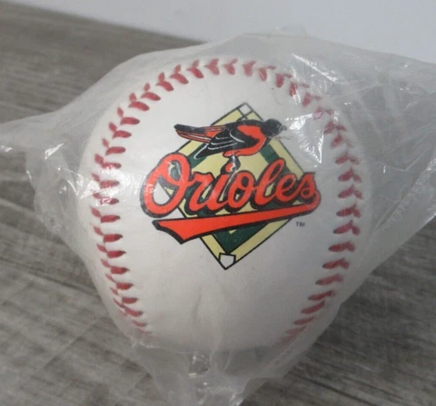 Baltimore Orioles Vtg Rawlings Baseball 1997 A.L. Souvenir Logo Ball Vinyl Cover Cover