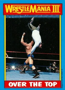 1987 WWF Wrestling Card TITO SANTANA Topps WWE - Bild 1 von 2