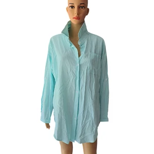 misslook womans shirt aqua blue size 2XL - Picture 1 of 6