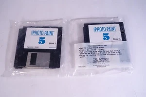 Corel photo paint 5 Graphic Draw Image Editing Software IBM dos floppy - Picture 1 of 1
