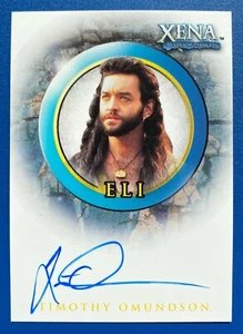 XENA SEASONS 4 & 5 - Timothy Omundson as Eli A6 Autograph - Picture 1 of 2