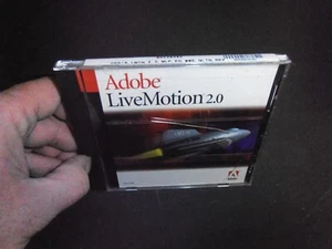 Adobe LiveMotion 2.0 (PC, 2001) New (read) - Picture 1 of 1