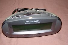 Magnavox MCR140 Dual Alarm Clock Radio AM/FM MCR140/17 Big Display Tested