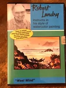*NEW* Robert Landry 'West Wind' DVD instructional Watercolor Painting WeberART - Picture 1 of 2
