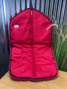 PRO-CRAFT EQUINE Zip Up Padded Western CHAP CHAPS Clothing Bag ~ Red - Picture 1 of 4