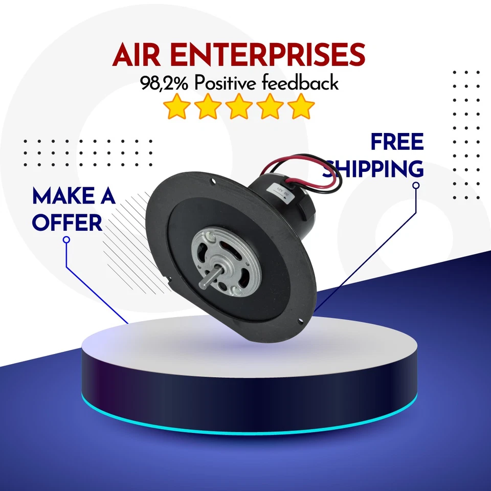 Двигатель вентилятора ОВКВ подходит для Peterbilt 357,08-98,378, 07-98,376, 379, 09-98 - Изображение 1 из 1