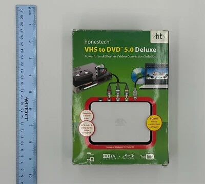 NEW - Honestech VHS to DVD 5.0 HD Powerful Effortless Video Conversion Solution - Image 1 of 4