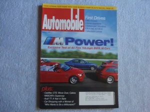 Automobile 2001 August Cadillac CTS Mini Cooper Panoz VW Microbus Audi ABL6.0 - Picture 1 of 1