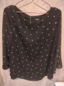 Black Blouse From Esprit Size 12 
