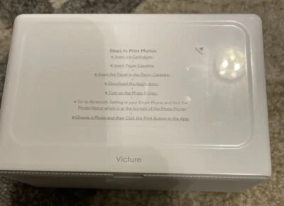 Victure PT640S Bluetooth Instant Photo Printer White 4 x 6 inch Photos  - Image 1 of 4