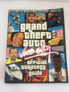 Grand Theft Auto (GTA) Vice City Guía Oficial de Estrategia BradyGames, ¡Sin Mapa! - Imagen 1 de 7
