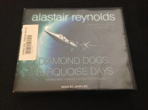 Diamond Dogs Turquoise Days by Alastair Reynolds (2015 audiobook on CD) LIKE NEW - Picture 1 of 4