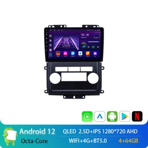 9"4+64 Android 12 Car Stereo Radio for Nissan Frontier Xterra 2009-12 GPS NAVI - Picture 1 of 8