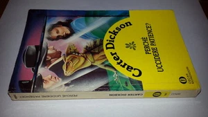 OSCAR MONDADORI GIALLI # 1853 - CARTER DICKSON - Perché uccidere Patience  - Picture 1 of 1