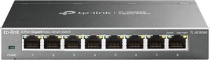 TP-Link TL-SG608E 8-Port Gigabit Switch Plug-and-Play Metallgehäuse QoS VLAN ene - Bild 1 von 5