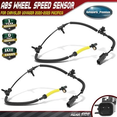 Датчик скорости заднего колеса ABS для Chrysler Voyager 2020-2023 Pacifica 17-23 2 шт. - Изображение 1 из 4