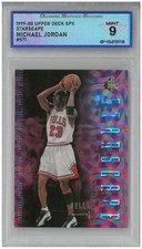 1999-00 Upper Deck SPX MICHAEL JORDAN #ST1 Starscape 💎 DSG 9 Mint