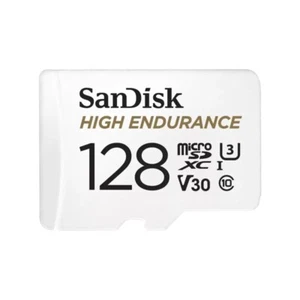 Carte microSDXC UHS-I haute endurance SanDisk 128 Go (SD-MSDXC-HE-128 Go) antichoc - Photo 1 sur 1