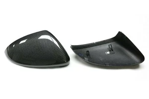 echt Carbon vollcarbon Spiegelkappen Spiegelgegehäuse für VW Golf 7 5G R GTD GTI - Bild 1 von 12