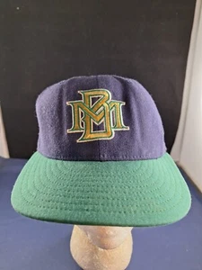 Cappello berretto vintage anni 90 90 nuova era lana MILWAUKEE BREWERS 6 7/8 aderente COSÌ COM'È *1FB - Foto 1 di 15