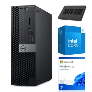 DELL OPTIPLEX 5070 SFF SLIM-COMPUTER i5 16GB SSD 256GB WIN11PRO KL A - Bild 1 von 8