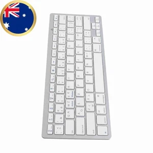 Universal Bluetooth Keyboard Bilingual French AZERTY 10m Range - Picture 1 of 16
