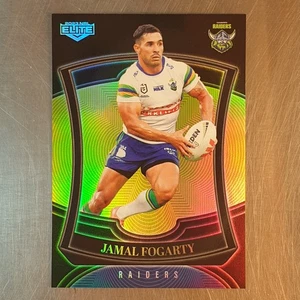 2023 NRL Elite Pearl Special Jamal Fogarty Card P011 Parallel Raiders - Picture 1 of 2