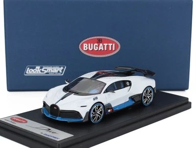 MODELLINO AUTO STATICO LOOKSMART BUGATTI DIVO 2018 BIANCO MODELLISMO SCALA 1/43 - Immagine 1 di 4