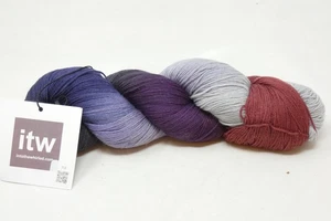 Into The Whirled 75% SW Merino Wool 25% Nylon 460 yds RAVENSWOOD Hand Dyed ITW - Picture 1 of 7