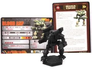 Battletech Catalyst Game Labs Blood Asp  Mech - Primed - Picture 1 of 1