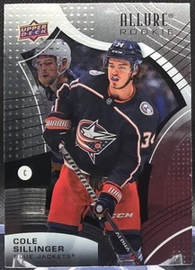 2021-22 Upper Deck Allure Cole Sillinger RC #116 Blue Jackets *Buy 2 Get 1 - Picture 1 of 3