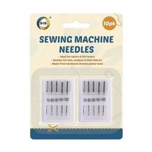10Pk Sewing Machine Needles free shipping fast delivery uk sale - Picture 1 of 1