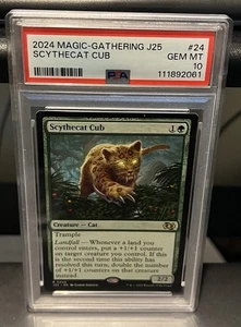 2024 MTG J25 Scythecat Cub #24 PSA 10 - Bild 1 von 2