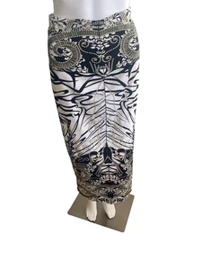 Eva Varro neu mit Etikett mehrfarbig wendbarer Bleistiftrock Größe Small Petite NEU - Bild 1 von 6