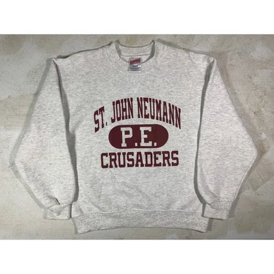 Sudadera gris juvenil mediana SOFFE St John Neumann PE Crusaders Foto 1 de 4