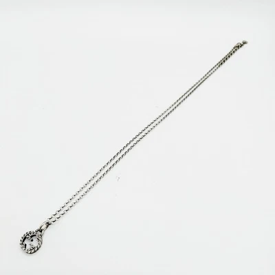 NESSUNA TARIFFA Collana con ciondolo Gucci in argento 925 2323916 - Immagine 1 di 4