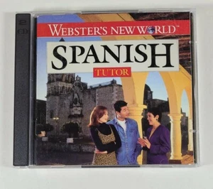 Macmillan Webster's New World Spanish Tutor 2 CD ROMS (Pre-Owned) - Picture 1 of 5